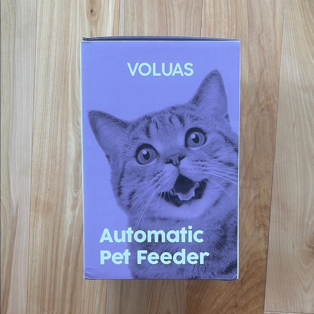 Voluas Automatic Pet Feeder - Purple